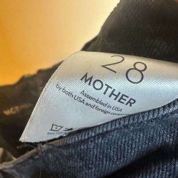 Mother Superior Black Tomcat Jeans Women’s 27 x 27 Read - Picture 9 of 11